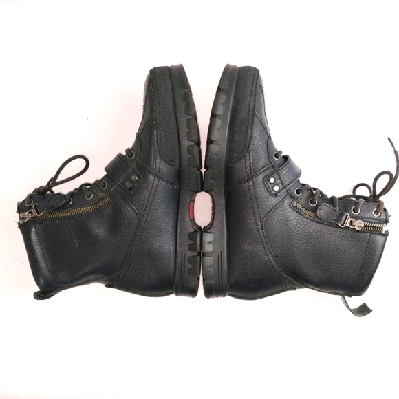 NWOT Lauren Ralph Lauren 'Quillan' Genuine Leather Upper Fur Trim Boots Sz. 9.5B - Picture 12 of 14